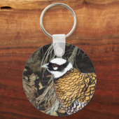 Reeve's Pheasant Schlüsselanhänger (Vorderseite)