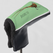 Reeves's faszinierende Cartoon-Abbildung Golf Headcover (3/4 Vorderseite)