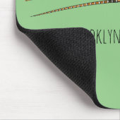 Reeves's faszinierende Cartoon-Abbildung Mousepad (Ecke)