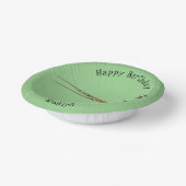 Reeves's faszinierende Cartoon-Abbildung Pappteller (Gewinkelt)