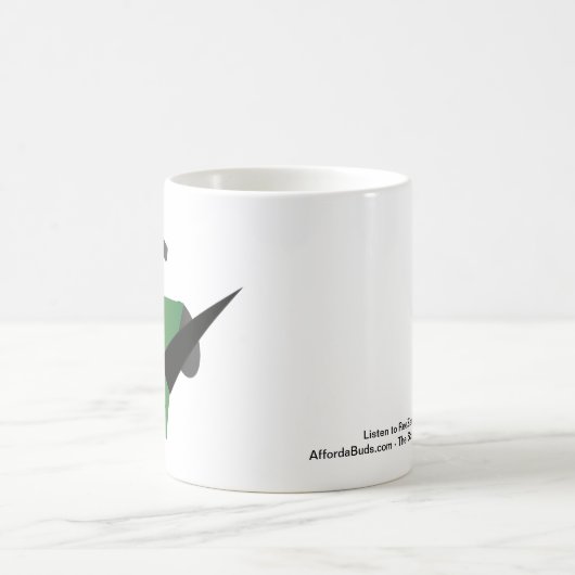 ReeZen klassische Tasse Keramik-11oz durch (Mittel)