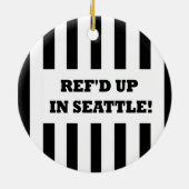 Ref war in Seattle mit Ersatzreferenten Keramikornament (Hinten)