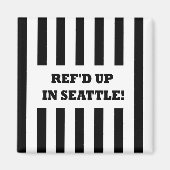 Ref war in Seattle mit Ersatzreferenten Magnet (Vorne)