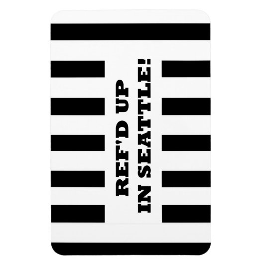 Ref war in Seattle mit Ersatzreferenten Magnet (Vertikal)