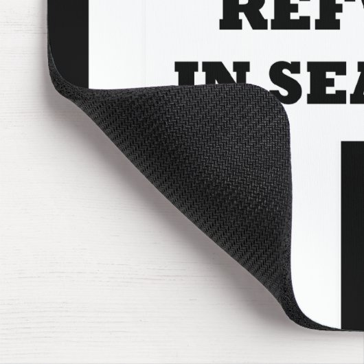 Ref war in Seattle mit Ersatzreferenten Mousepad (Ecke)