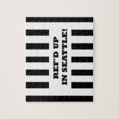 Ref war in Seattle mit Ersatzreferenten Puzzle (Vertikal)