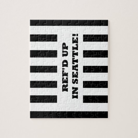 Ref war in Seattle mit Ersatzreferenten Puzzle (Vertikal)