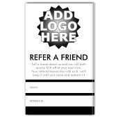 refer a friend empfehlungskarte