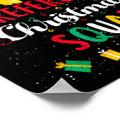 Referee Christmas Squad Santa Hat Umre Match  Poster (Ecke)