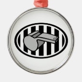 REFEREE-LOGO SILBERNES ORNAMENT (Vorne)