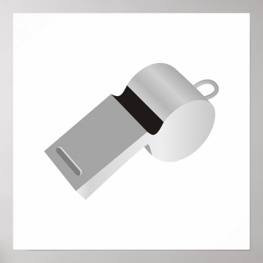 Referees Whistle Poster (Vorne)