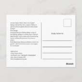 Referendum für das Frühjahr-Real-Anwesen Postkarte (Rückseite)