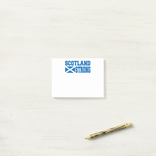 Referendum in Schottland Unabhängige Freiheit Post-it Klebezettel (Auf Schreibtisch)