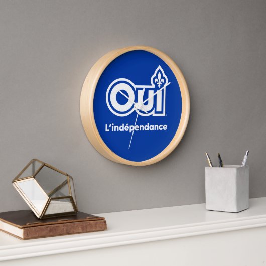 Referendum JA-Québec Uhr (Büro)