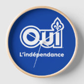Referendum JA-Québec Uhr (Vorderseite)