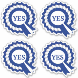 Referendum über die schottische Unabhängigkeit Ros Aufkleber