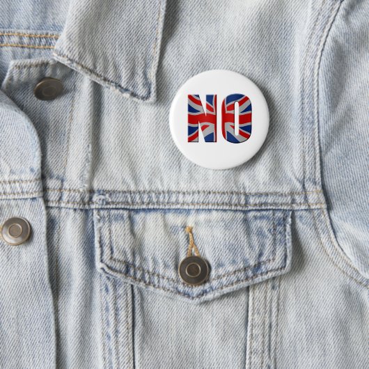 Referendum über die Unabhängigkeit Schottlands - N Button (Beispiel)