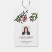 Referendum über Realtor Foto Vielen Dank Geschenkanhänger (Rückseite)