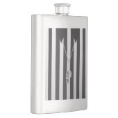 Referent 8 Unze. Flasche Flachmann (Rechts)