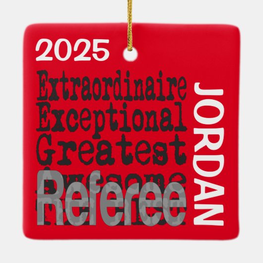 Referent Extraordinaire CUSTOM Keramikornament (Rückseite)