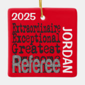 Referent Extraordinaire CUSTOM Keramikornament (Vorderseite)