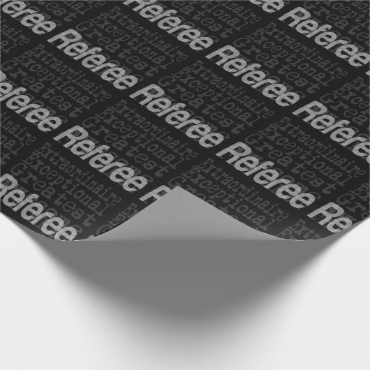 Referent Extraordinaire Geschenkpapier (Ecke)