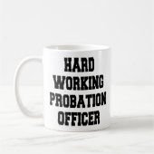 Referent für harte Arbeit Kaffeetasse (Links)