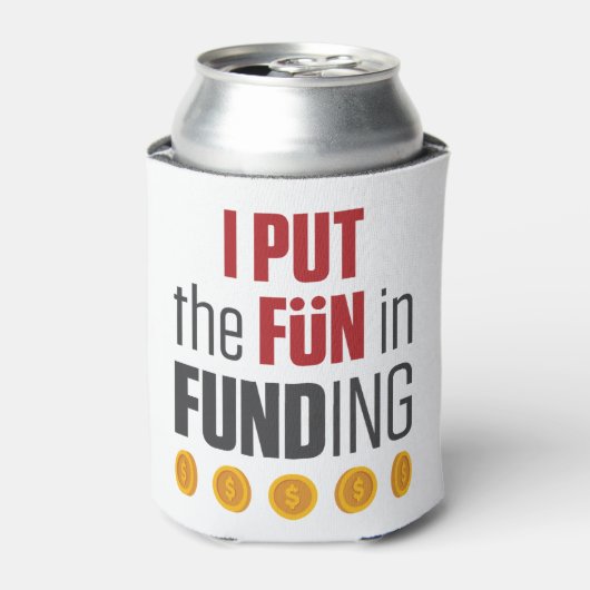 Referent für Hypothekendarlehen I Pun Fun in Fundi Dosenkühler (Kanne Vorderseite)
