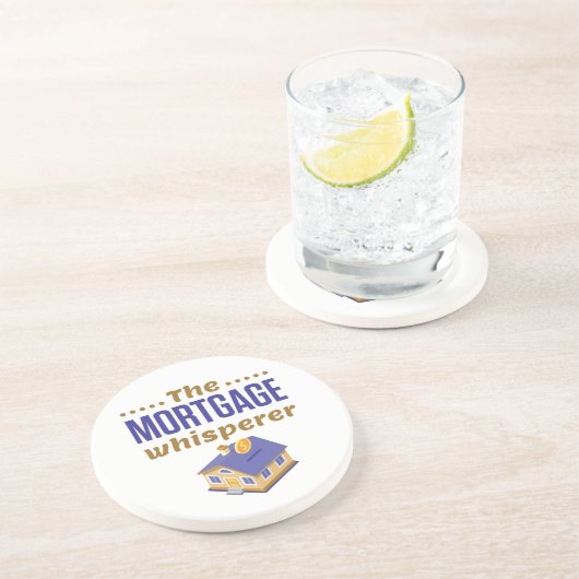 Referent für Hypothekenkredite Getränkeuntersetzer (Seite)