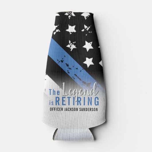 Referent für Party im Bereich Polizeieinkündigung Flaschenkühler (Vorderseite)