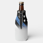 Referent für Party im Bereich Polizeieinkündigung Flaschenkühler (Flasche Rückseite)
