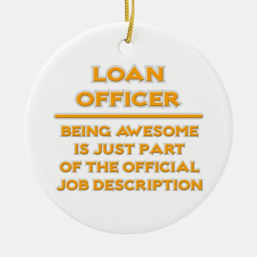 Referent für phantastische Darlehen .. Stellenbesc Keramik Ornament (Vorne)