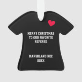 Referent Personalisiert Ornament (Rückseite)