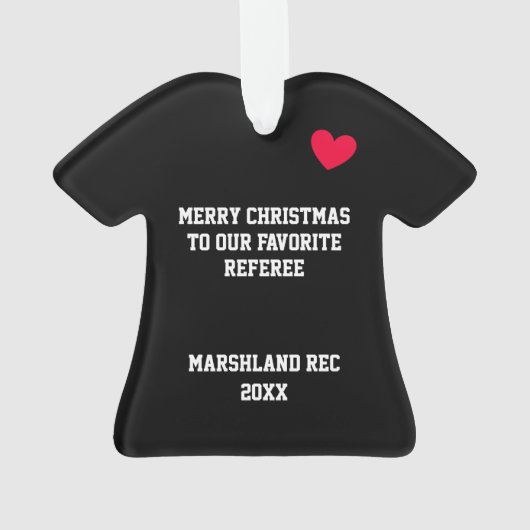 Referent Personalisiert Ornament (Rückseite)