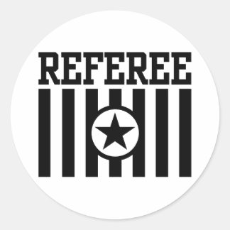 Referent Runder Aufkleber