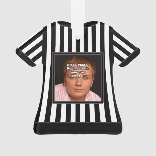 Referent-schwarzes u. weißes gestreiftes ornament (Rückseite)