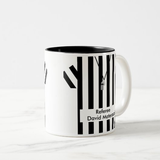 Referent-Tasse Zweifarbige Tasse (VorderseiteRechts)