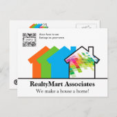 Referenten für Postkarten (Vorne/Hinten)