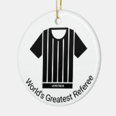 Referenz-Ornament mit personalisiertem Namen Keramik Ornament (Links)