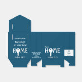 Referenz zu Client NEW ZUHAUSE Aquamarin Closing-G Geschenkschachtel (Ungefaltet)