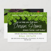 Referenzen zum St. Patrick's Day Agent Ankündigung (Vorne/Hinten)