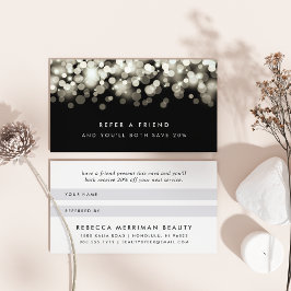 Referenzkarte Champagne Spark Empfehlungskarte