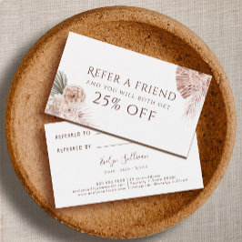 Referenzkarte für Boho-Rose