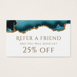 Referenzkarte für den aquamarinen Glitzer