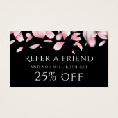 Referenzkarte für Fallende Blätter (Vorderseite)