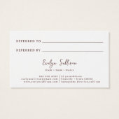 Referenzkarte für Glitzer-Aquarellformen (Rückseite)