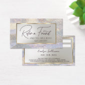 Referenzkarte für Glitzer-Wasserfarbwellen (Schreibtisch)