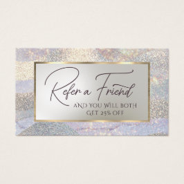 Referenzkarte für Glitzer-Wasserfarbwellen