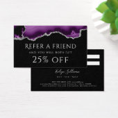 Referenzkarte für lila Silber-Age (Schreibtisch)