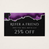 Referenzkarte für lila Silber-Age (Vorderseite)